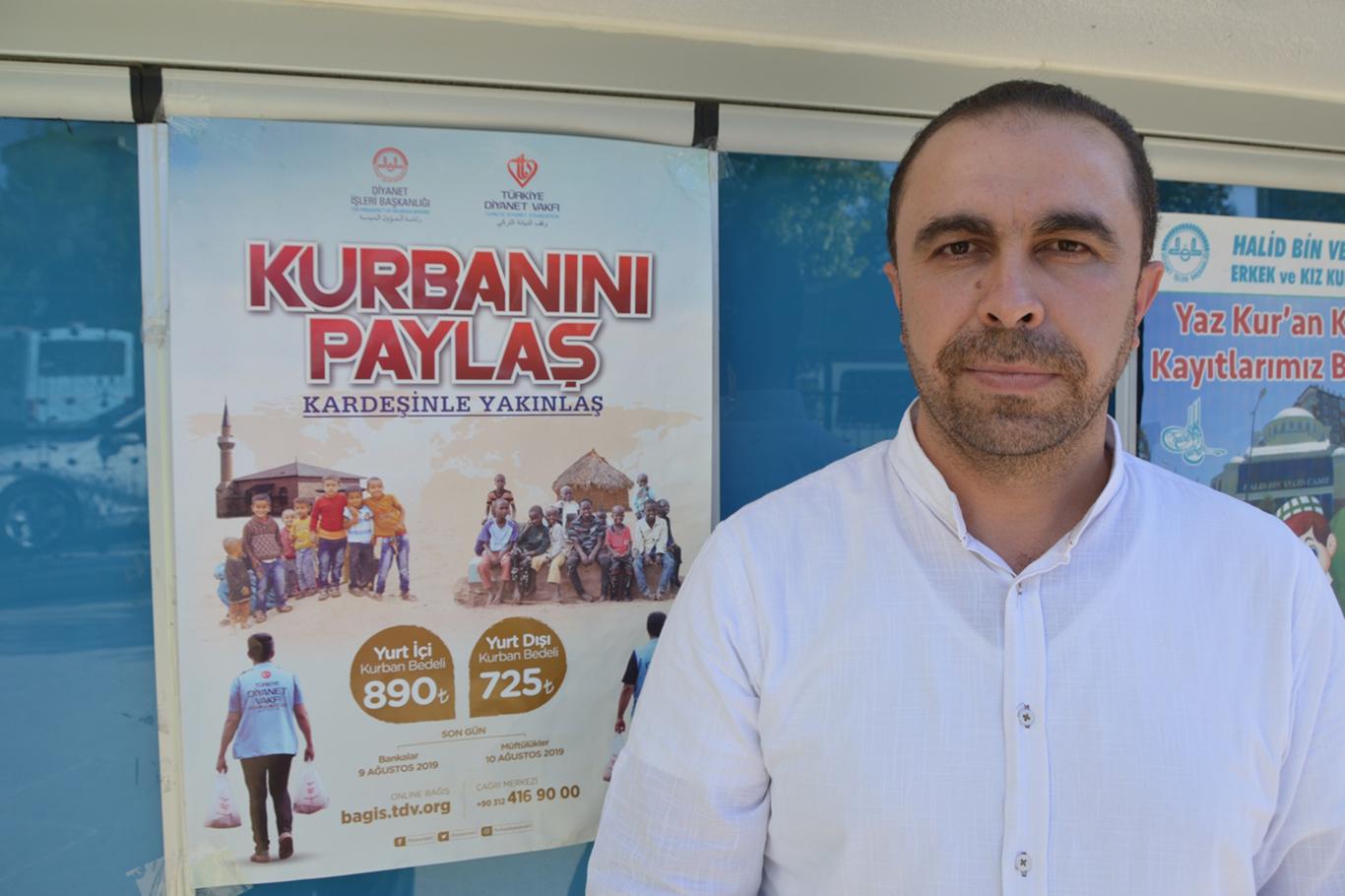"Kurban samimiyettir, her şeyden önce bir teslimiyettir"